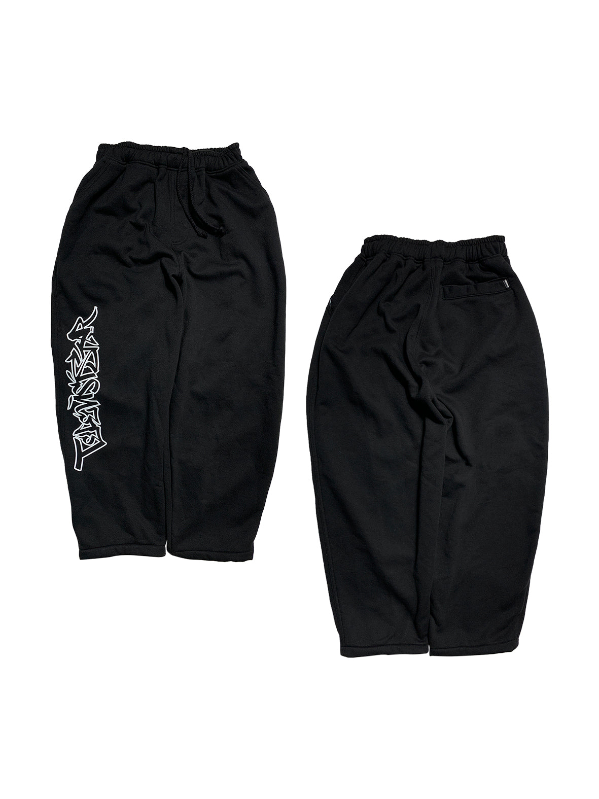 TAGGING 24 - BAGGY OG SWEATPANTS - BLACK