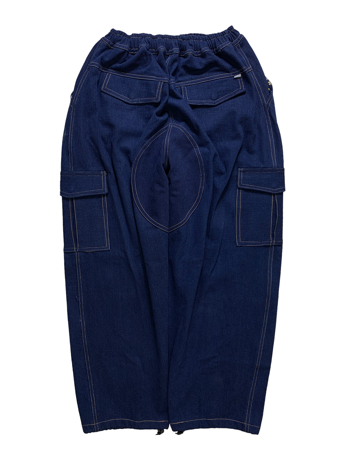 TJ ROGERS - BAGGY OG CARGO PANTS - NAVY BLUE