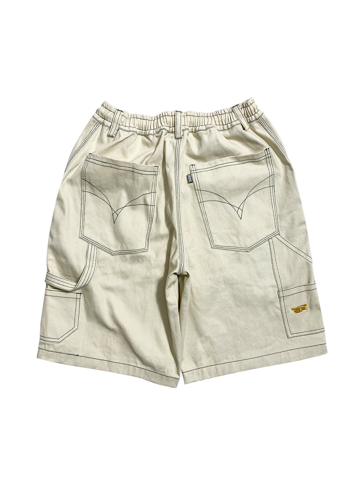 VX1000 - BAGGY OG CARPENTER SHORTS - CREAM