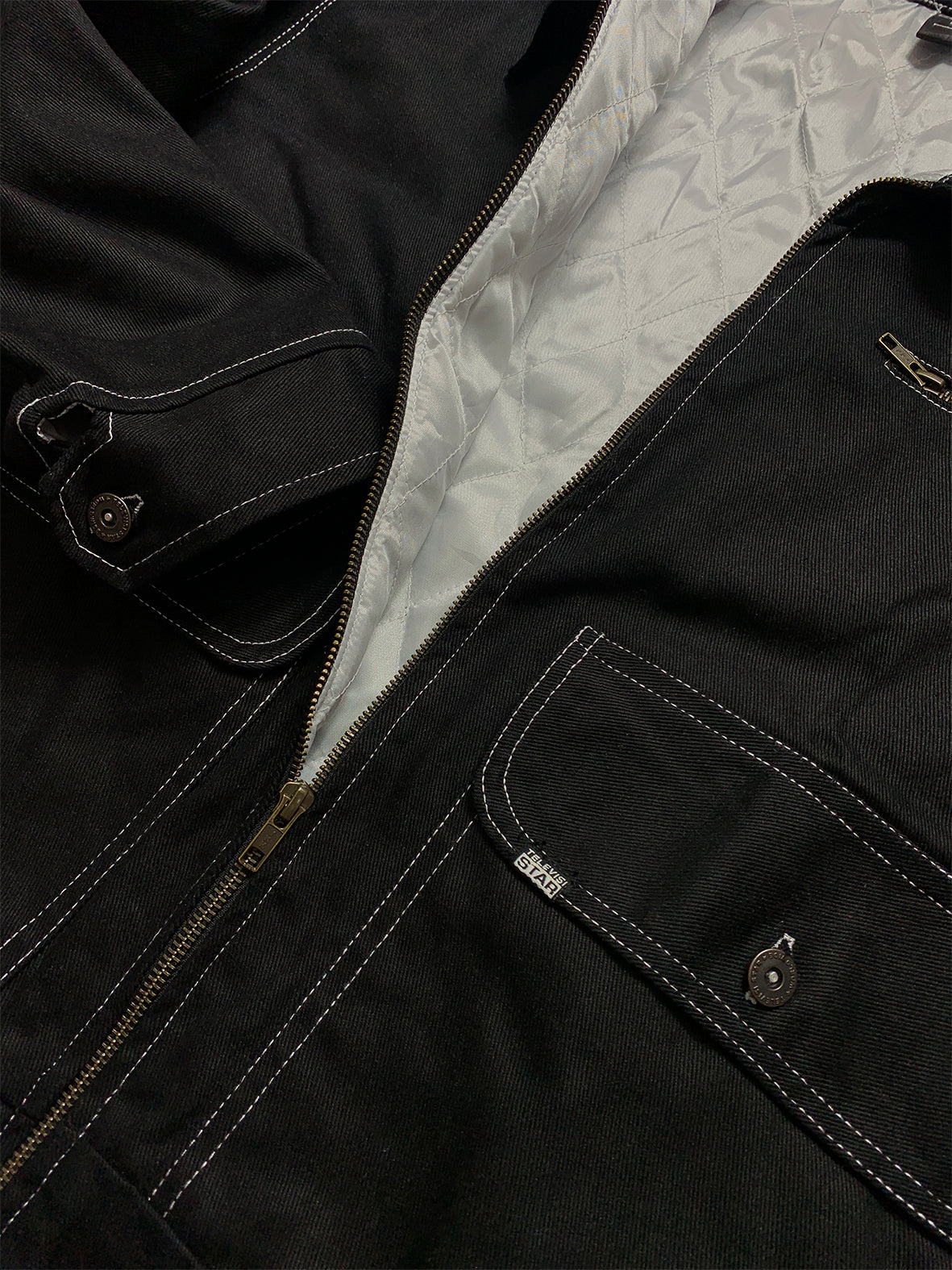 WORLDWIDE WORK JACKET - BLACK