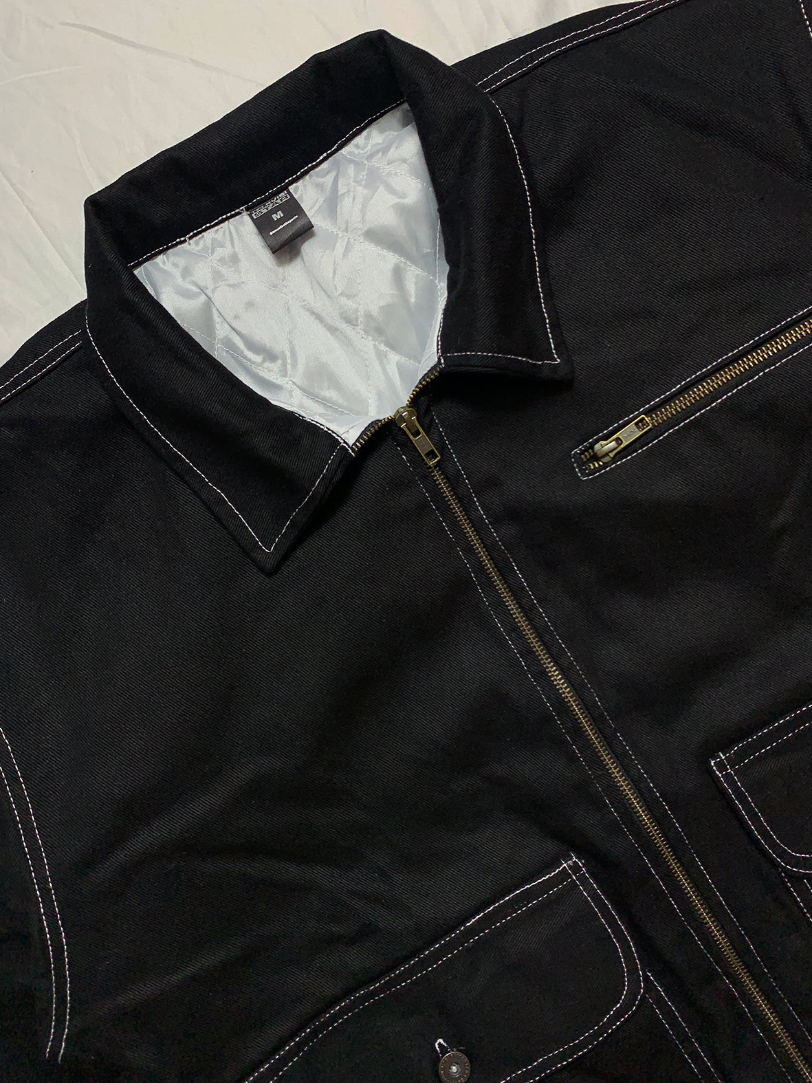 WORLDWIDE WORK JACKET - BLACK